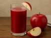 Fresh Red Apple Juice
