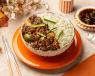Black Bean Beef and Steamed Rice Bowl (NV)