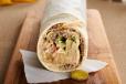 Kafta and Hummus Wrap