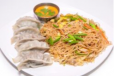full Momos  with half Veg Chowmein