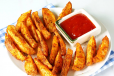 Potato Wedges Plate