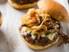 Caramelized Onion Beef Meat Burger