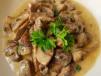 Meat Pan With Mushroom