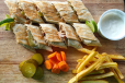 Arabian Chicken Shawarma With Potato Meal