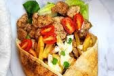 Arabian Mix Shawarma With Potato Meal