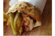 Chicken Shawarma Sandwich With Saj Bread Sandwich