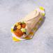 Falafel with Fried Vegetables Sandwich