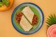 Roasted Chicken Burrito