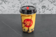 Musk melon bubble tea