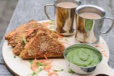 Bread Pakora With Tea