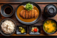 Beef Katsu With Rice and Soup