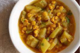 Lauki Chana Daal
