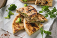 Beef stuffed Paratha