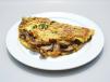 Mashroom And Onion Omelette