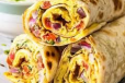 Omelette Parotta Wrap Sandwich