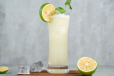 Fresh Lemonade With Mint Juice