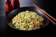 Crispy Spinach Fried Rice