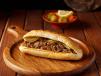 Grilled Oriental Sausage Sandwich