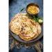 Lachha Paratha [Whole Wheat Paratha] 2 Pieces With Veg Kurma