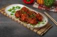 Chilli Garlic Momos Chicken