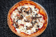 Prosciutto Funghi Pizza