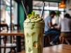 Avocado Pistachio Milk Shake