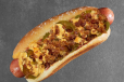 Flamin' Bacon Loaded Hotdog