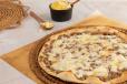 Lahm Bi Ajin And Cheese Manakeesh