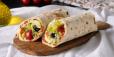 Halloumi Sweet Pepper Wrap