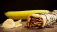 Nutella Banana Manaeesh / Saj