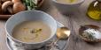 Mushroom and Zaatar Soup 