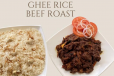 Ghee Rice+ Beef Roast