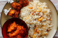 Ghee Rice+ Chicken Dry Fry