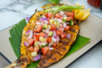 Grilled Boneless Bangus With Rice