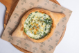 Herbs and Spinach Khachapuri