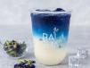 Blue Butterfly Pea Milk Tea ชานมอันชัน