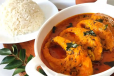 Idly + King Fish Curry