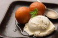 Gulab Jamun With Ice Cream