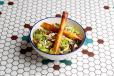 Roast Pumpkin and Goat Cheese Salad 