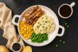 Grilled Chicken and Corn Mash