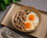 Signature Angus Strips and Eggs