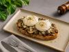 Mushroom and Eggs Toast
