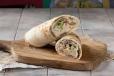 Kafta and Hummus Wrap