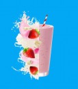Strawberry & White Chocolate Milkshake 