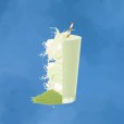 Matcha & Vanilla Milkshake 