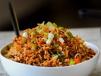 Dragon Fire Schezwan Rice.
