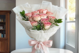 Pink Charm – 8 Pink Roses