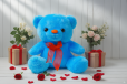 Blue Teddy 24cm