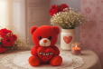 Heartstrings Teddy 28cm