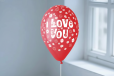 Red Sweetheart Breeze Balloon